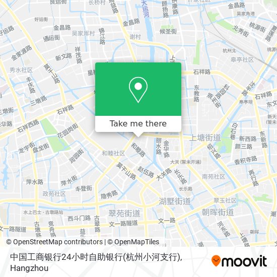 中国工商银行24小时自助银行(杭州小河支行) map