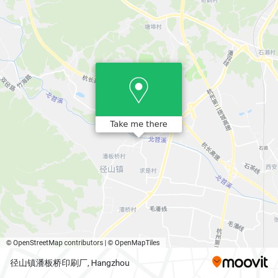 径山镇潘板桥印刷厂 map