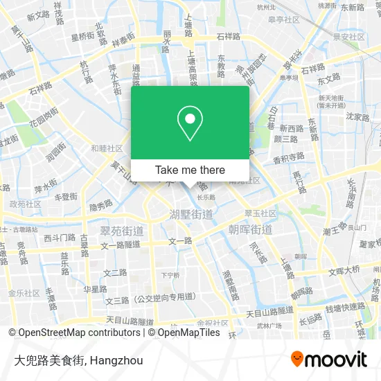 大兜路美食街 map
