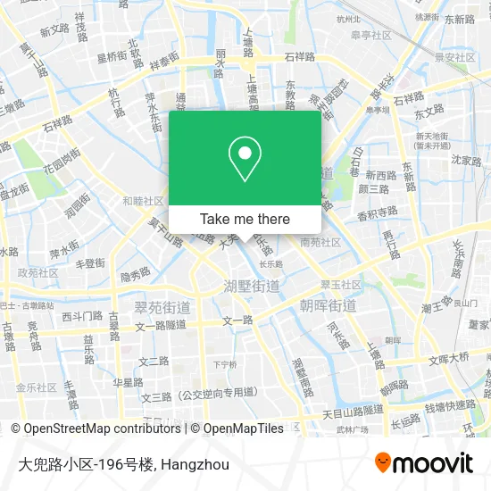 大兜路小区-196号楼 map