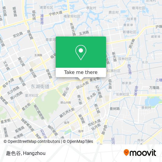 趣色谷 map