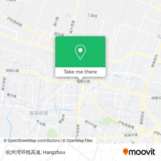 杭州湾环线高速 map