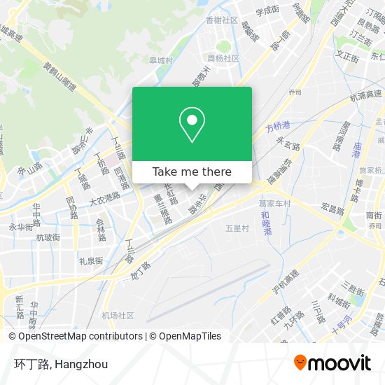 环丁路 map