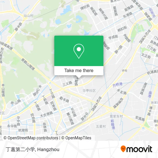 丁蕙第二小学 map