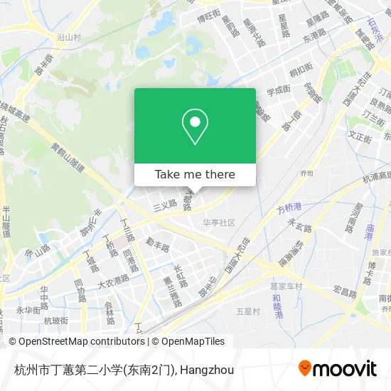 杭州市丁蕙第二小学(东南2门) map
