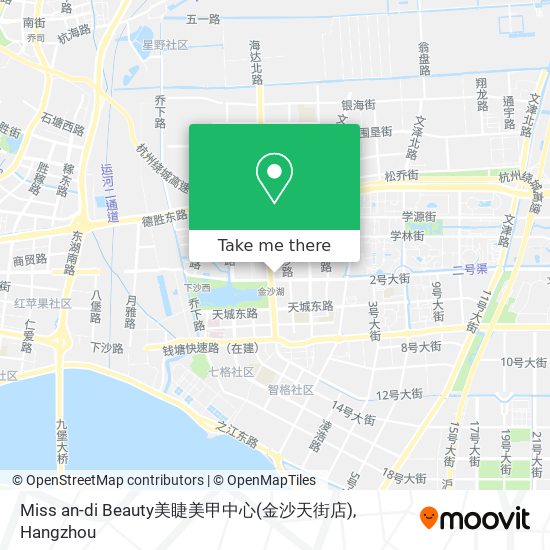 Miss an-di Beauty美睫美甲中心(金沙天街店) map