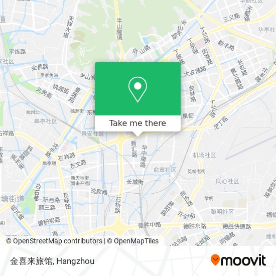 金喜来旅馆 map
