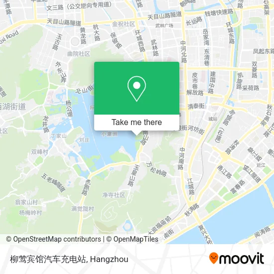 柳莺宾馆汽车充电站 map