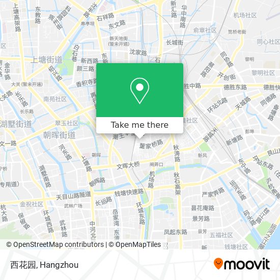 西花园 map