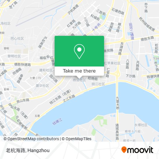 老杭海路 map