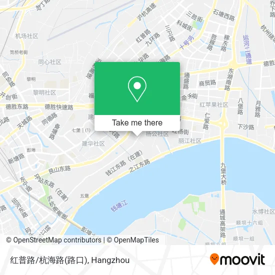 红普路/杭海路(路口) map