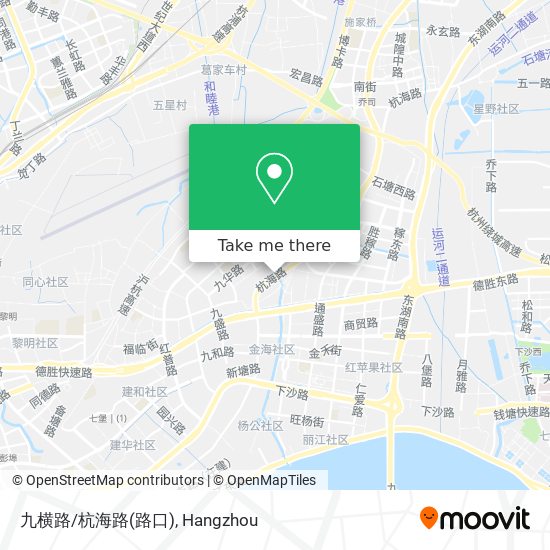 九横路/杭海路(路口) map