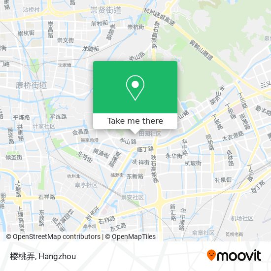 樱桃弄 map