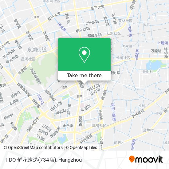 I DO 鲜花速递(734店) map