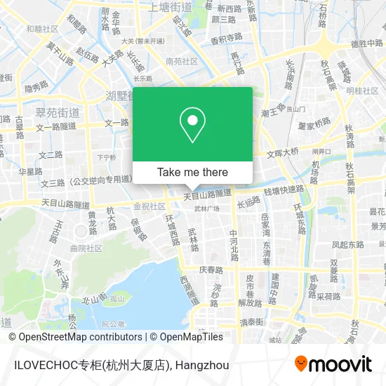 ILOVECHOC专柜(杭州大厦店) map