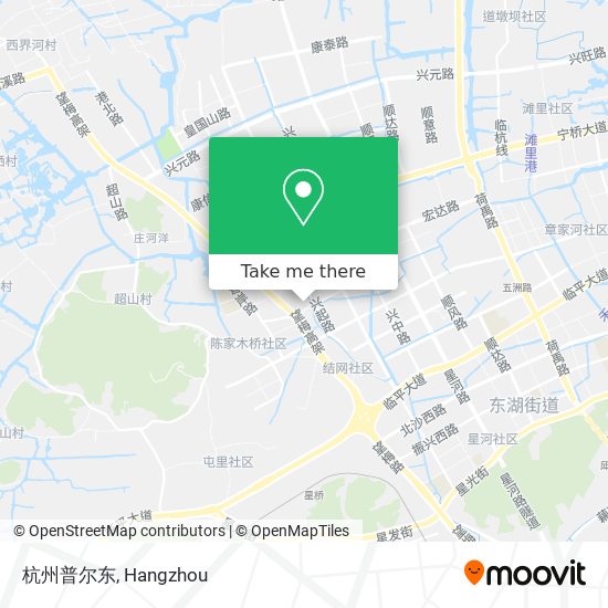 杭州普尔东 map