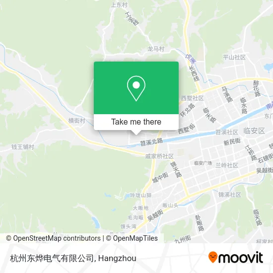 杭州东烨电气有限公司 map