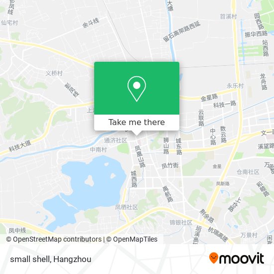 small shell map