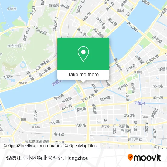锦绣江南小区物业管理处 map