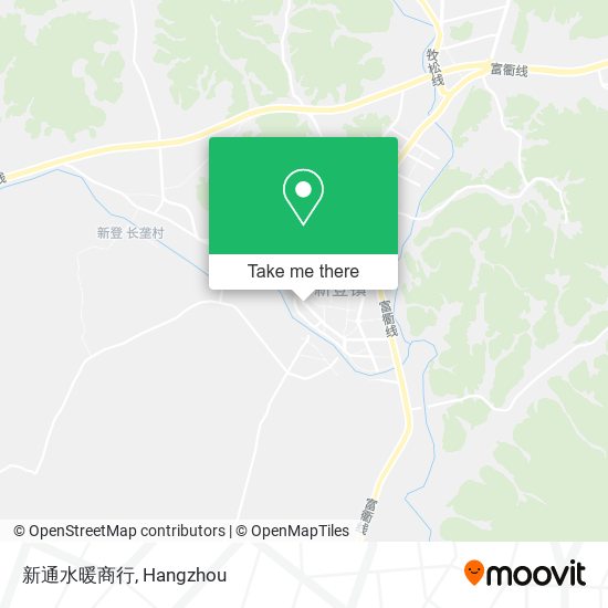 新通水暖商行 map