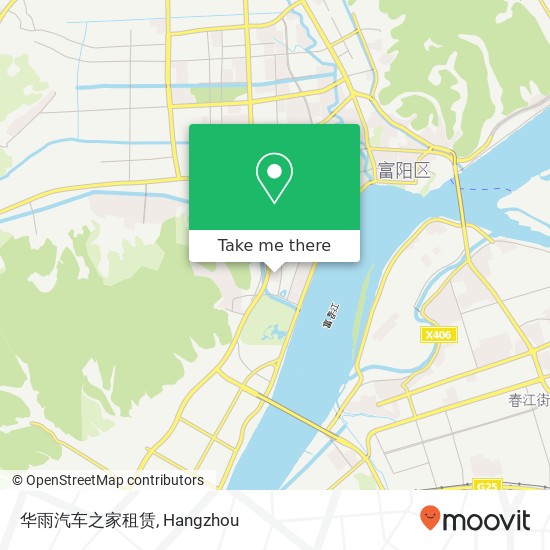 华雨汽车之家租赁 map