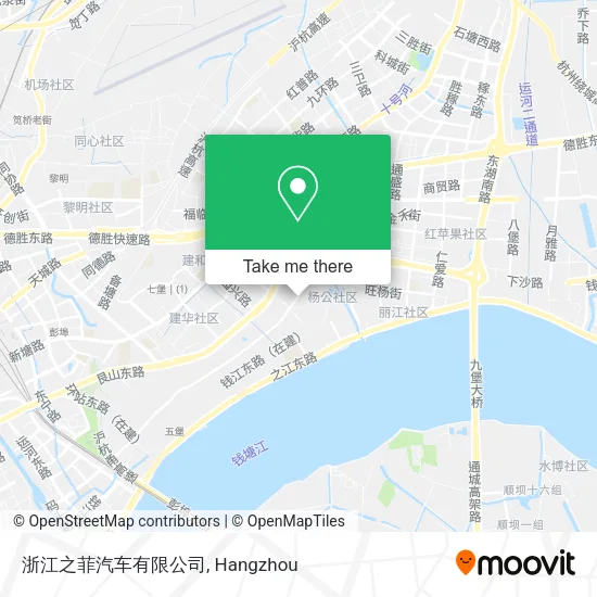 浙江之菲汽车有限公司 map