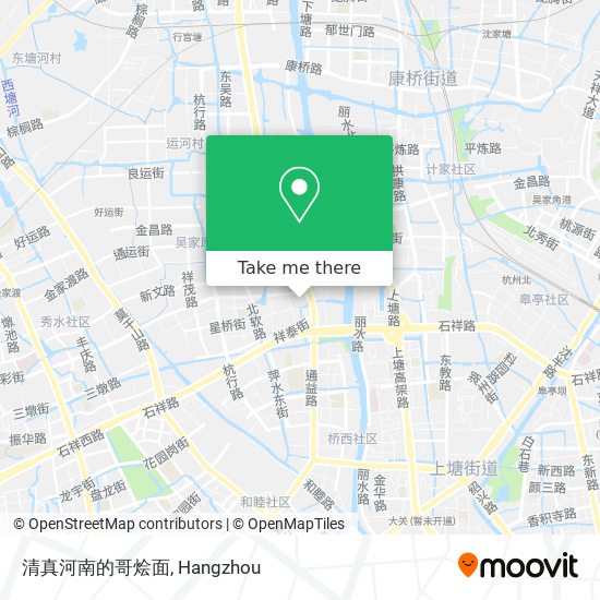 清真河南的哥烩面 map