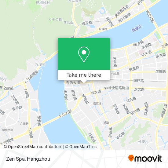 Zen Spa map