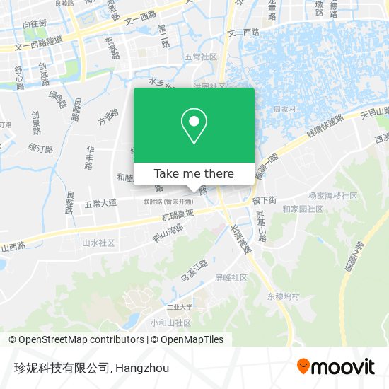 珍妮科技有限公司 map