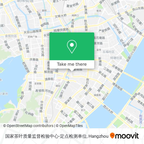 国家茶叶质量监督检验中心-定点检测单位 map