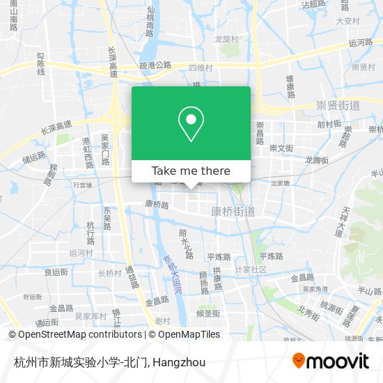 杭州市新城实验小学-北门 map