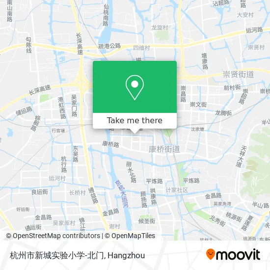 杭州市新城实验小学-北门 map