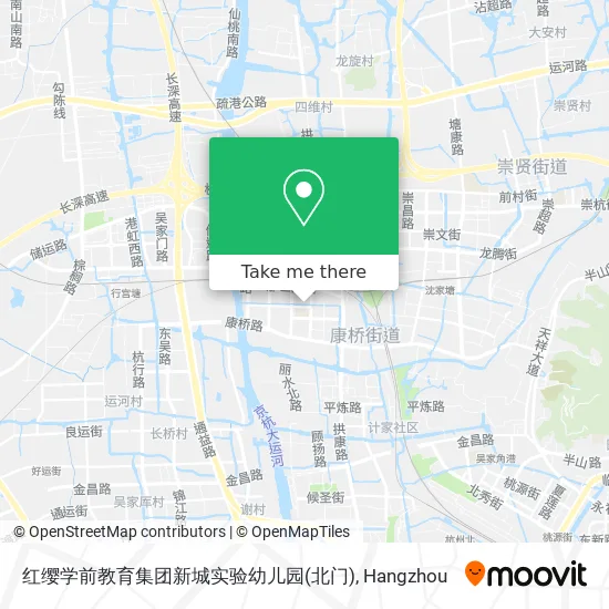 红缨学前教育集团新城实验幼儿园(北门) map