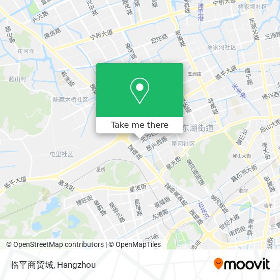 临平商贸城 map