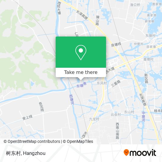 树东村 map