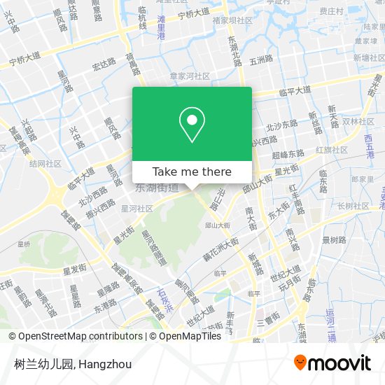 树兰幼儿园 map