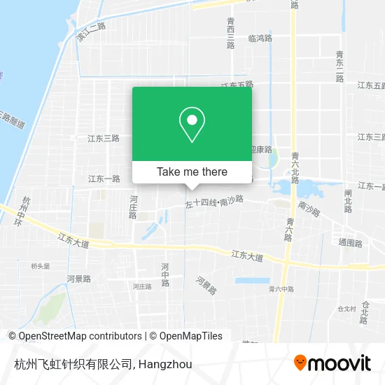 杭州飞虹针织有限公司 map