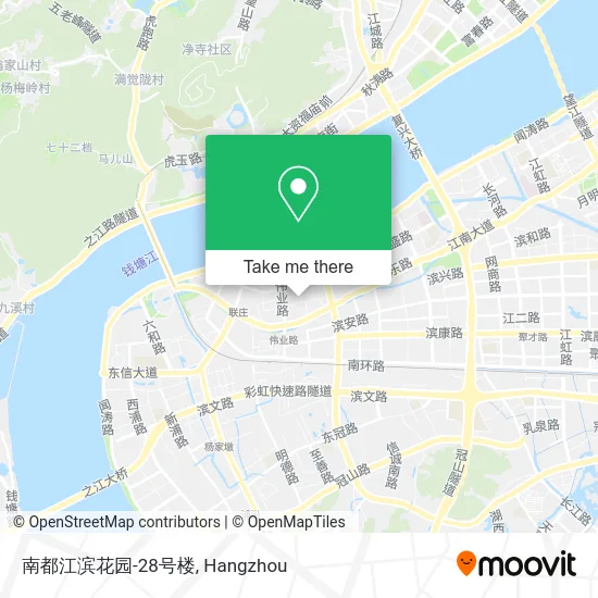 南都江滨花园-28号楼 map