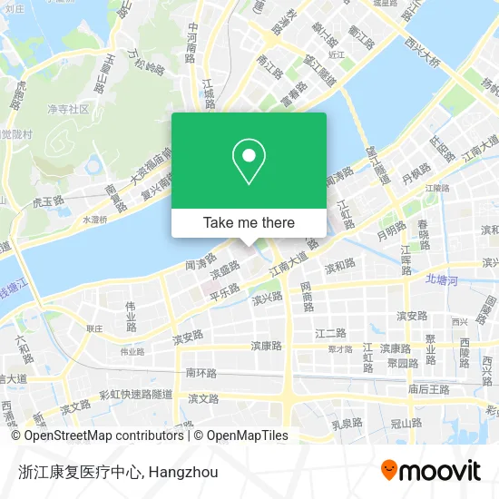 浙江康复医疗中心 map