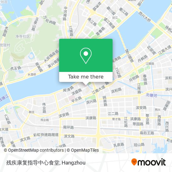 残疾康复指导中心食堂 map