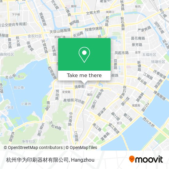 杭州华为印刷器材有限公司 map