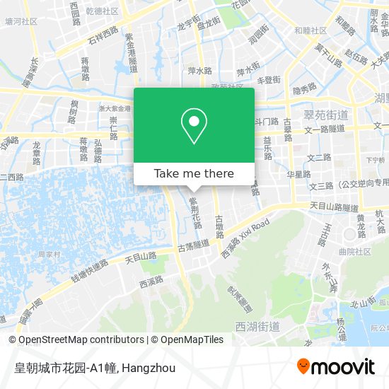 皇朝城市花园-A1幢 map