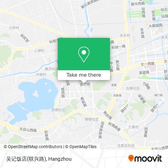 吴记饭店(联兴路) map