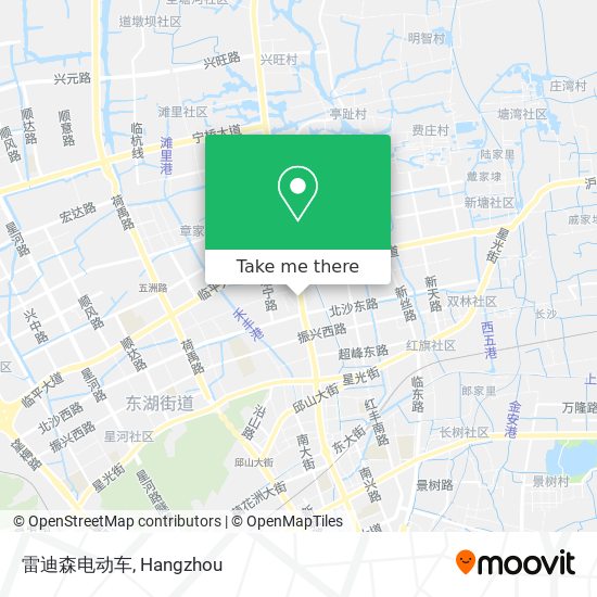 雷迪森电动车 map