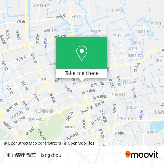 雷迪森电动车 map