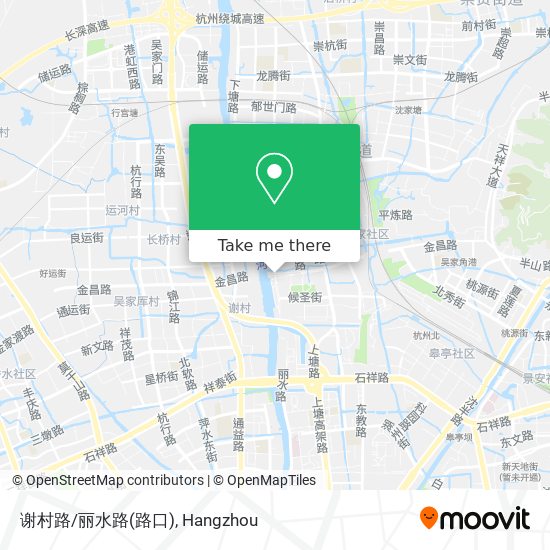 谢村路/丽水路(路口) map