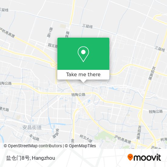 盐仓门8号 map