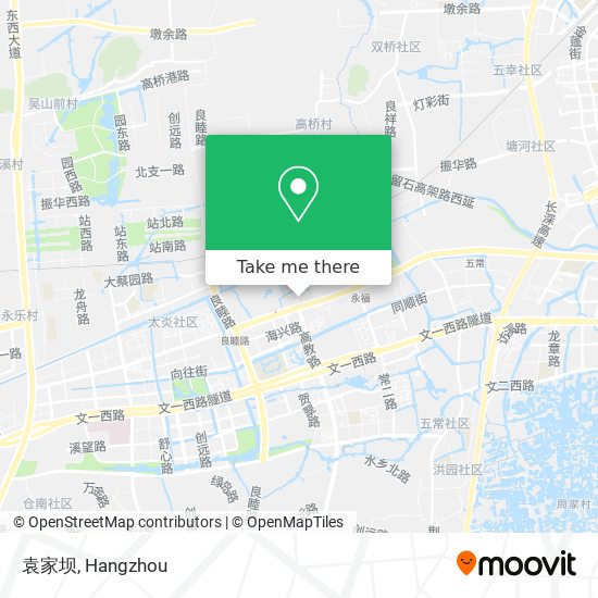 袁家坝 map