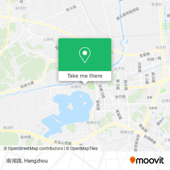 南湖路 map