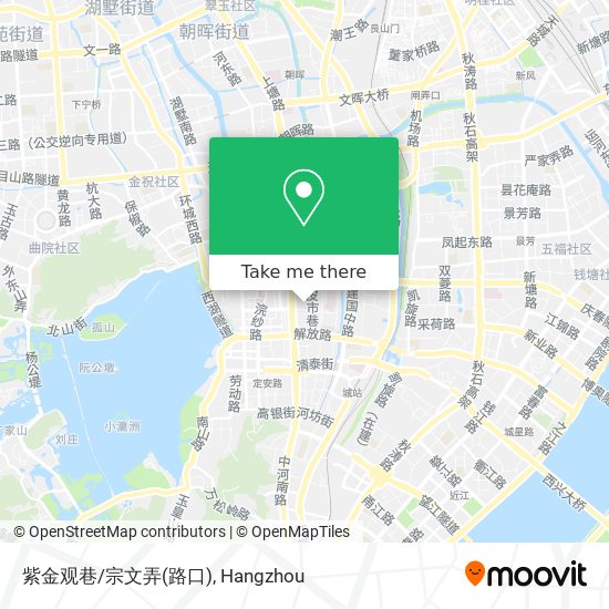紫金观巷/宗文弄(路口) map